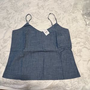 J Crew Chambray Cami Top